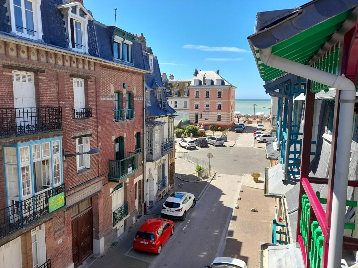 Charmante Villa Plein Sud 50M De La Plage - Balcon Vue Laterale Sur Mer - Equipee De La Fibre, Wifi, Internet Mers-les-Bains Kültér fotó