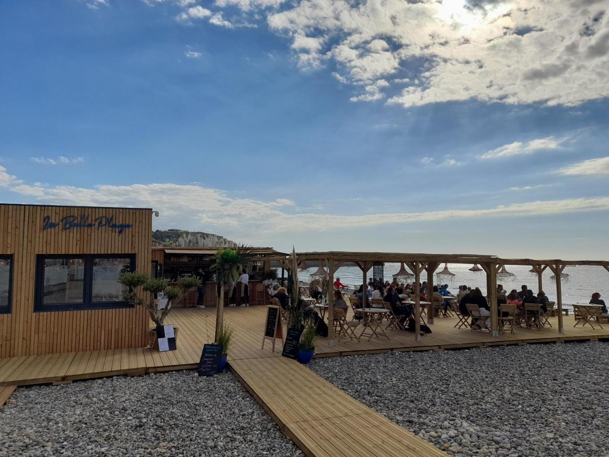 Charmante Villa Plein Sud 50M De La Plage - Balcon Vue Laterale Sur Mer - Equipee De La Fibre, Wifi, Internet Mers-les-Bains Kültér fotó